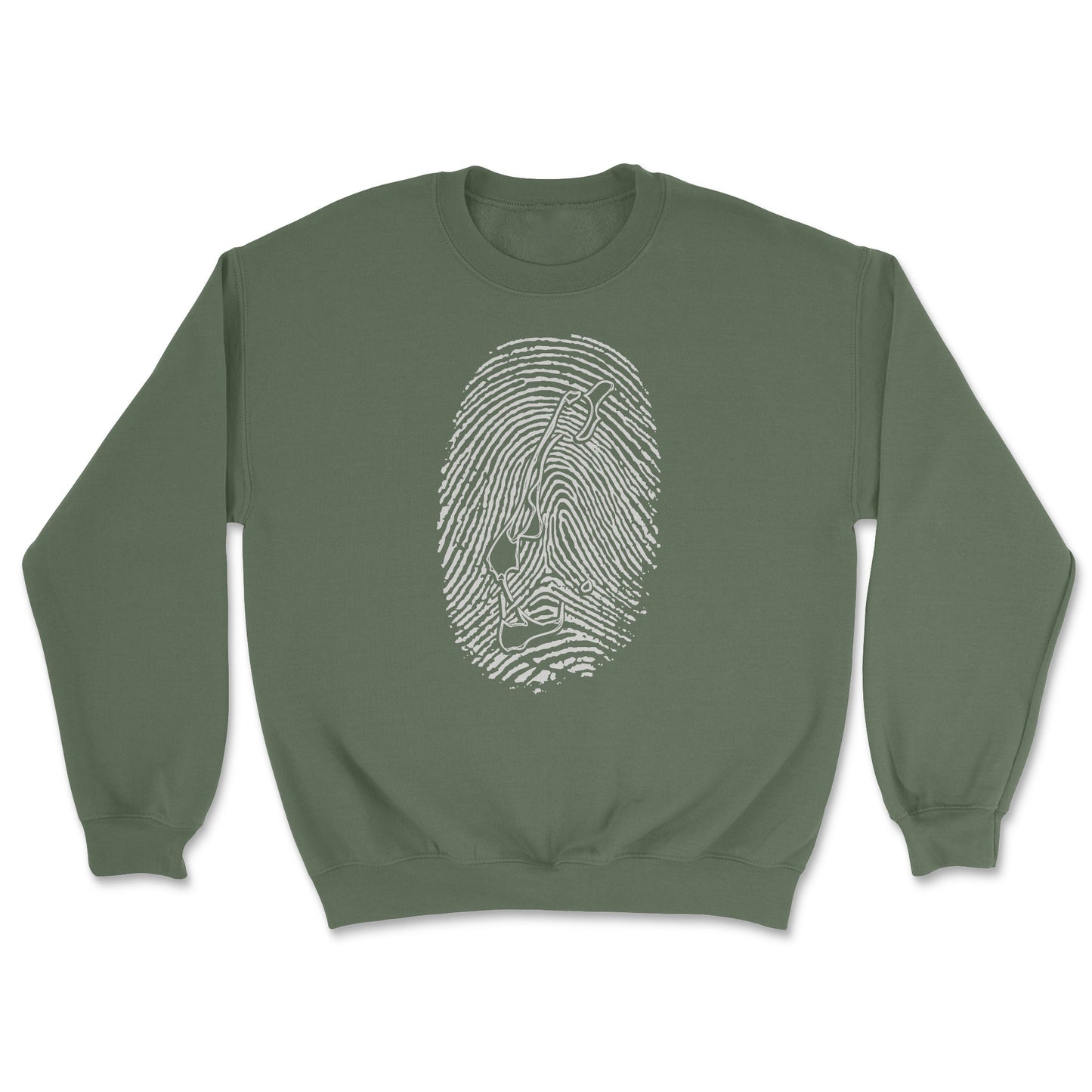 Empreinte Les Îles Adulte Crewneck Vert