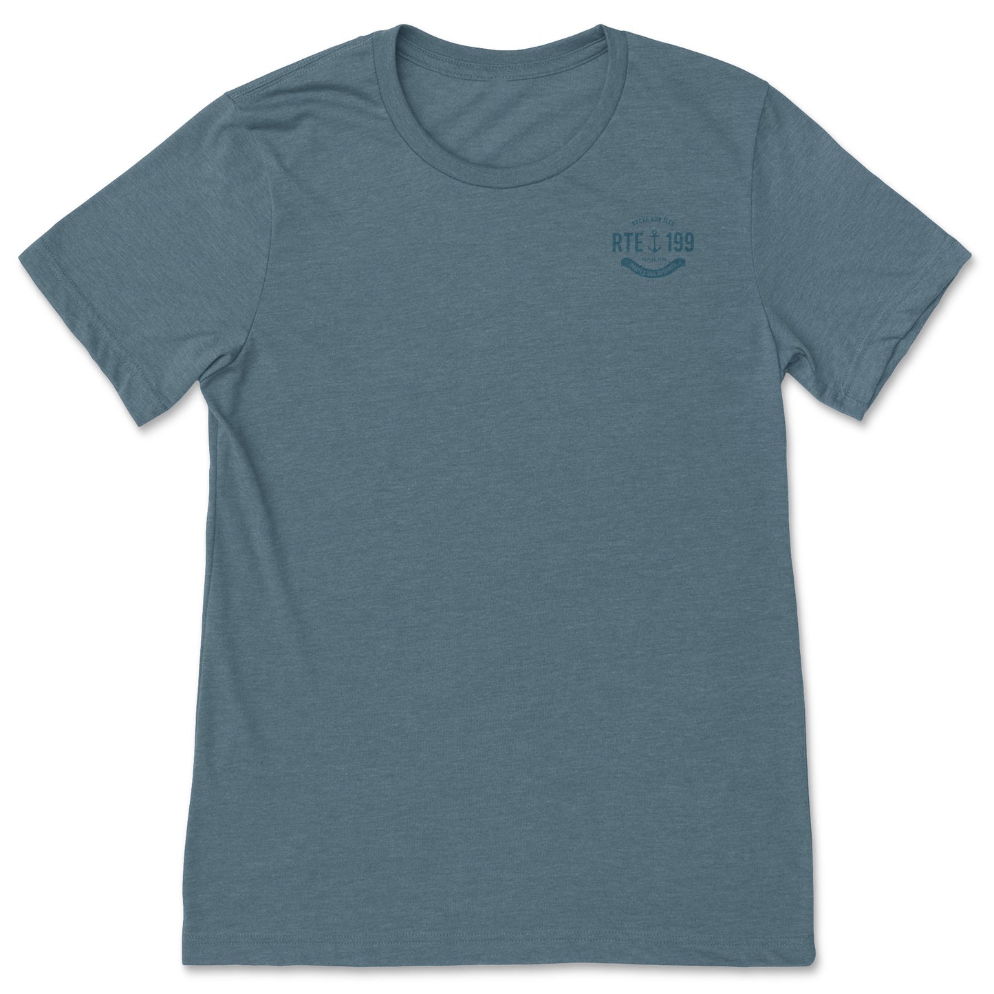 T-Shirt Lovat Bleu Slate