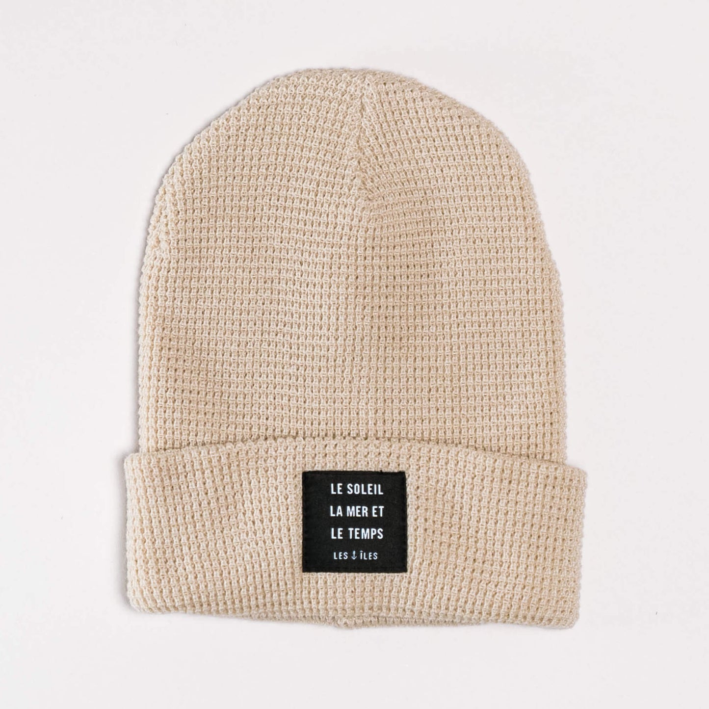 Tuque Le Soleil, La Mer et Le Temps Beige